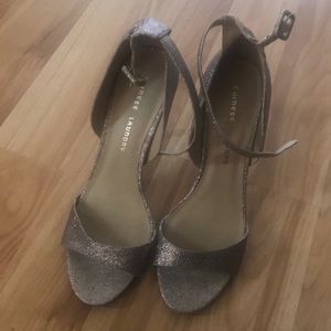 Chinese laundry glitter heels